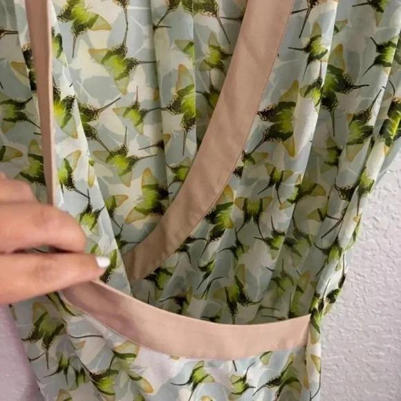 CAbi Butterfly Faux Wrap Blouse - Picture 4 of 9